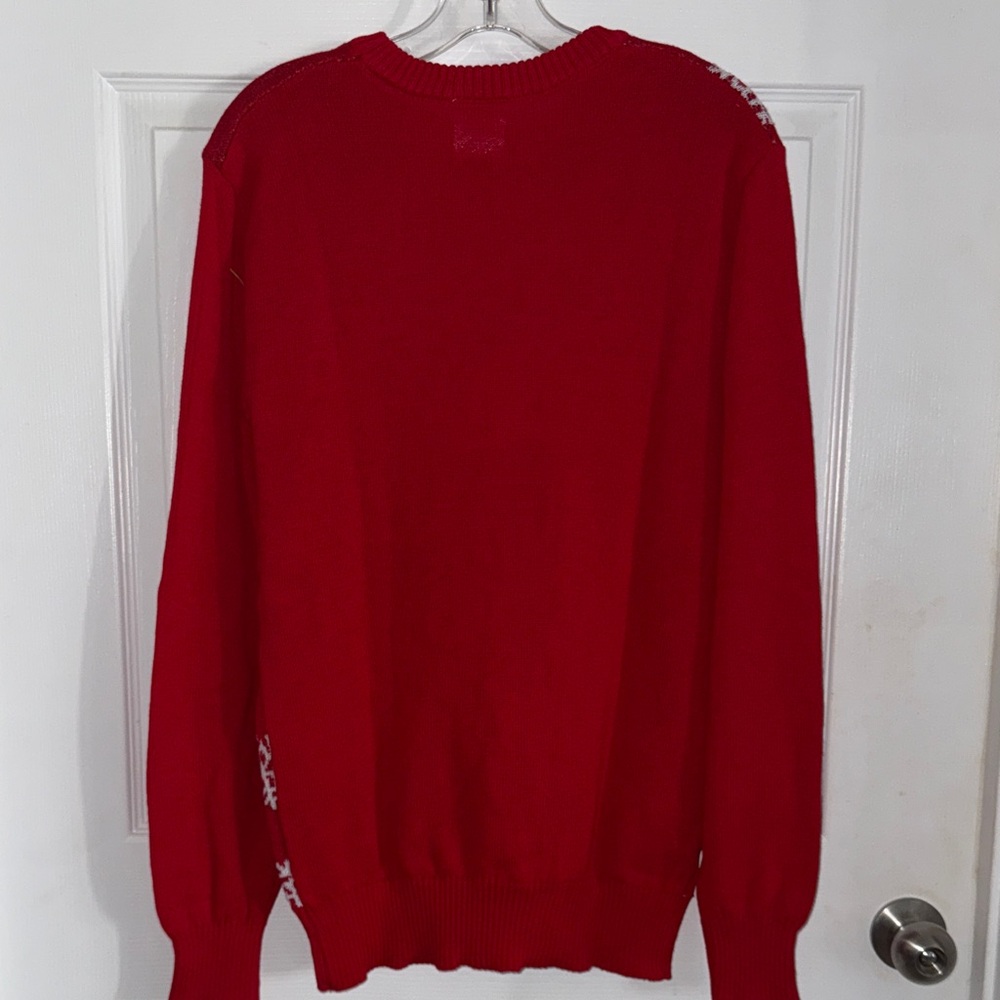 Dr. Seuss Red Grinch Crewneck Sweater - Picture 9 of 9